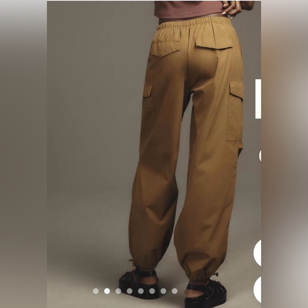⭐️NWOT Pilcro by Anthropologie Pull on Parachute Cargo Pants⭐️ - Picture 2 of 7